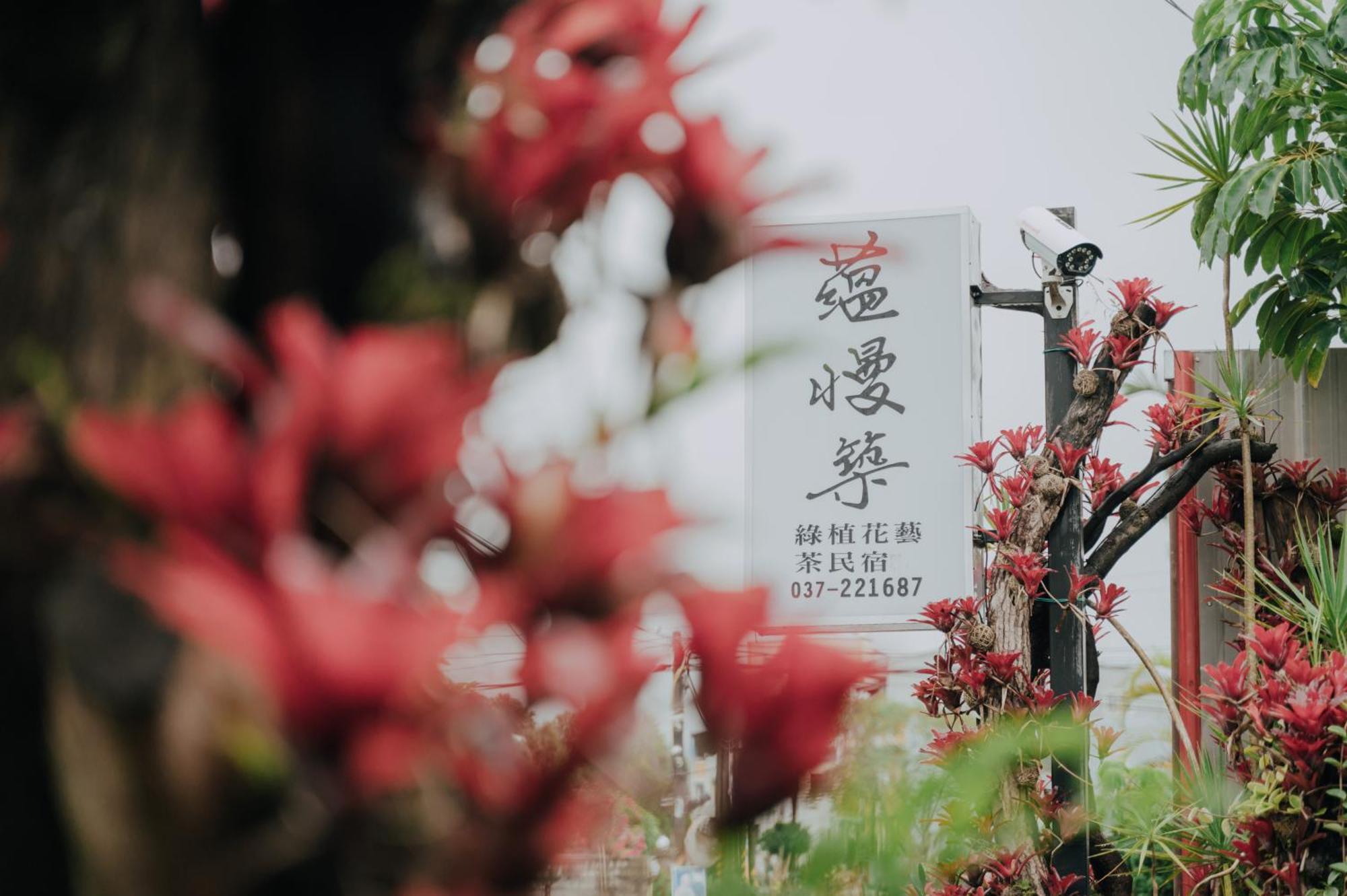 蘊慢築 茶花藝主題民宿 Yun Man Zhu Homestay Gongguan Eksteriør bilde